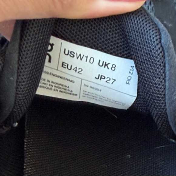 On Cloud 5 Running Women Shoes Size 10 - Picture 8 of 9